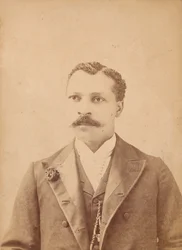 Photographie de Tobe Brown, années 1890