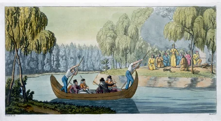 Tromperie du capitaine Wallis par la reine Oberea