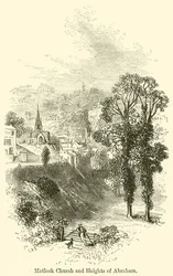 Église de Matlock et Hauteurs d