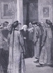 Visite de Li Hung-Chang à la Reine à Osborne, illustration de l