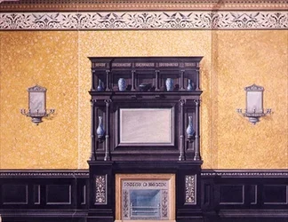 Design pour le salon avant, No.1 Grosvenor Crescent, Londres, vers 1850