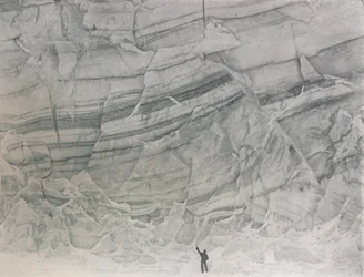 Structure de glace, vers 1911-1913