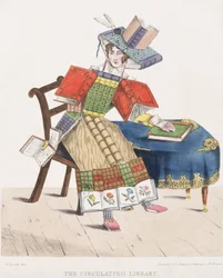 La bibliothèque circulante, 1830