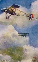 Dans les airs - le FE 8, 1932
