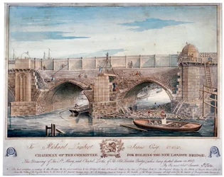 Démolition de St Mary et Chapel Locks, London Bridge