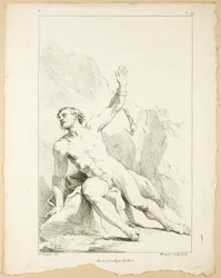Figure, du Premier livre de figures d’Académies gravées en Partie par les Professeurs de l’Académie Royale