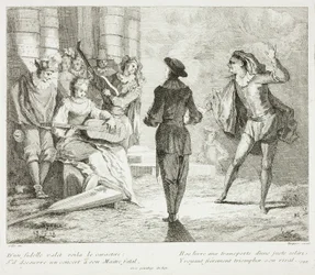 Plate from Livre de Scenes Comiques