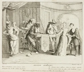 Plate from Livre de Scènes Comiques