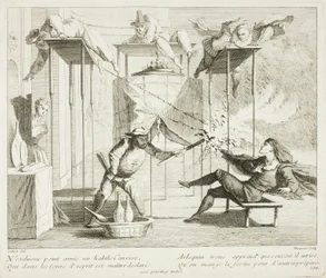 Plate from Livre de Scènes Comiques