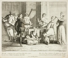 Plate from Livre de Scènes Comiques