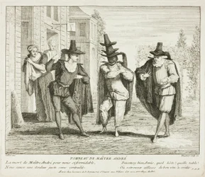 Plate from Livre de Scènes Comiques