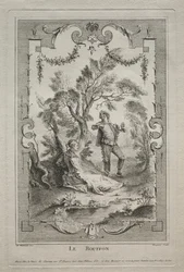 Le bouffon, arabesque