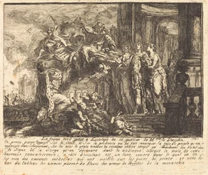 Allégorie sur la convalescence du Dauphin