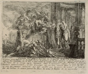 Allégorie sur la convalescence du Dauphin