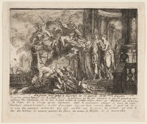 Allégorie sur la convalescence du Dauphin
