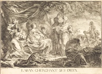 Laban cherchant ses dieux
