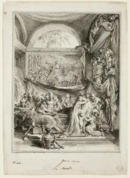 La mort de Germanicus, tirée du Spectacle de l