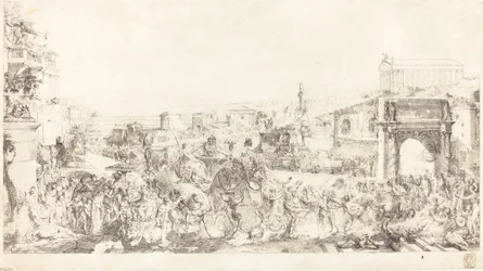 Triomphe de Pompée dans Rome