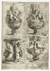 Quatre vases