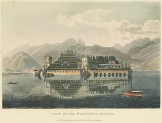 Vue de la Belle Île (Isola Bella, Lac Majeur), avant 1820