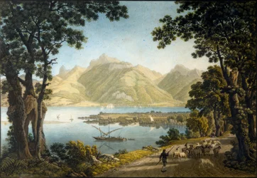 Lac Léman près du Bouveret