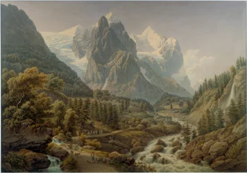 Wetterhorn et Rosenlaui