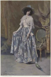 Portrait en bleu