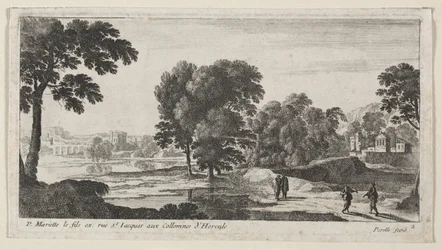 Paysage avec figures