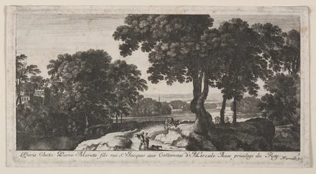 Paysage avec figures
