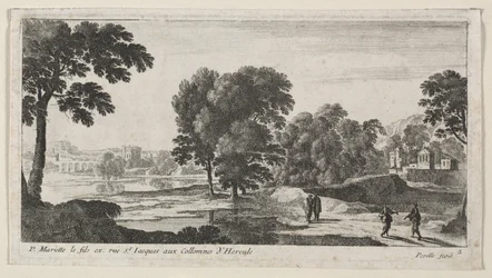 Paysage avec figures
