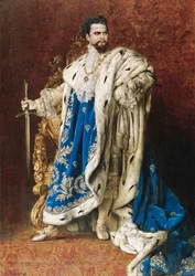 Ludwig II en tant que Grand Maître de l