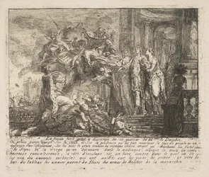 Allégorie sur la convalescence du Dauphin