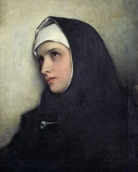 Gabriel von Max - Portrait d
