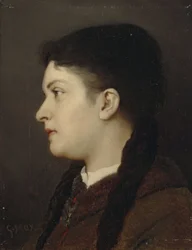 Portrait de jeune fille