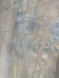 Texture terreuse craquelée