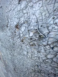 Texture de glace fissurée