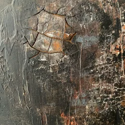 Abstrait sombre et craquelé