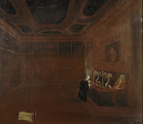 Le Conseil des Quarante (détail)