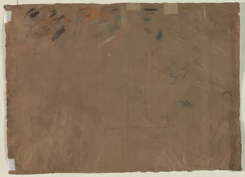 Esquisse de tête (verso)