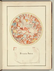 Breccia Antica, de différents types de pierre, Italie
