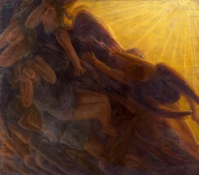 Chute des anges, triptyque
