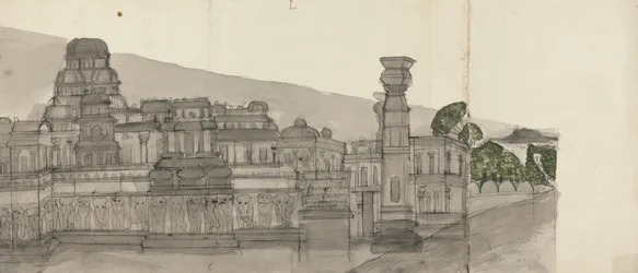 Vue extérieure de Kailasa