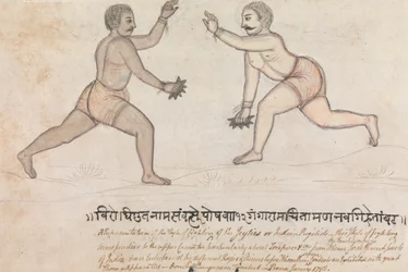 Deux jeyties se battant
