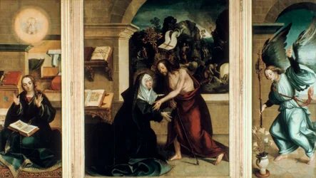 Apparition du Christ à la Vierge, 1531