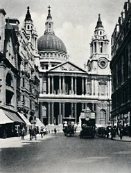 St. Pauls, Ludgate Hill, 1919