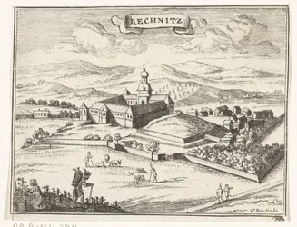 Vue sur Rechnitz (Images topographiques d