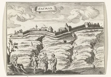 Vue de Satu Mare (Topografische afbeeldingen van Oostenrijk, Hongarije en de Balkan)