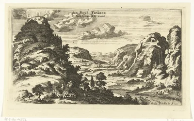 Vue du mont Thabor et la transfiguration du Christ