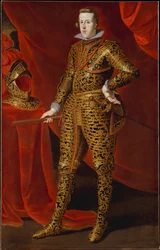 Philippe IV (1605-1665) en armure de parade
