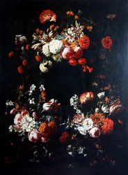 Une pièce florale